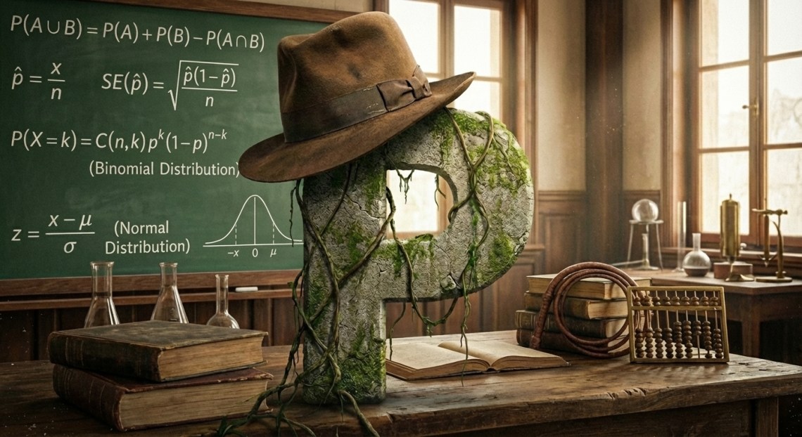 A probabilidade experimental p̂